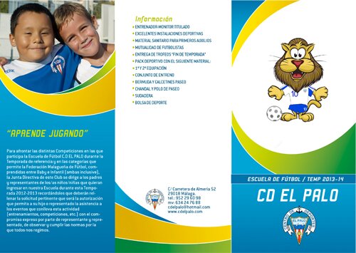 Escuela de futbol 2013-14 CD El Palo